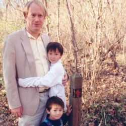 Eric with Arthur and Sebastian.