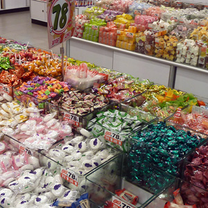 Japanese candy store
