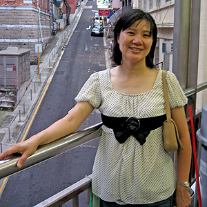 Chun-Chih Peng in Hong Kong, 2010