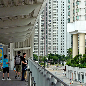 Tung Chung area of Hong Kong, right by the airport.