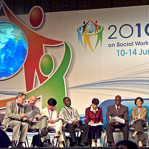 Some leaders in the field of international social work