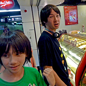 Mrs Field Cookies store in Wan Chai Metro Station