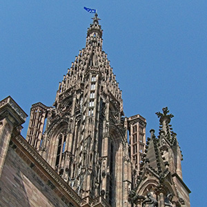 Stone carving from Strasbourg Cathedral