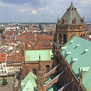 Stone carving from Strasbourg Cathedral