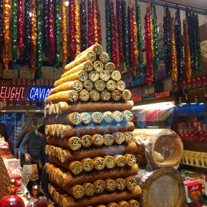 Don't forget to taste some yummy turkish delight when you come to Istanbul.