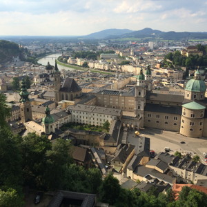 Old town Salzburg, Autria.