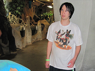 Sebastian at the aquarium