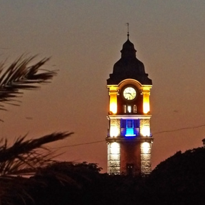 Rail Station Tower in Varna