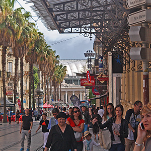 City tram-Montpellier, France. You won't see much of this in many other countries.