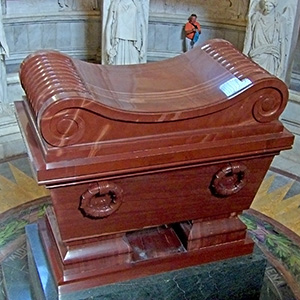 Napoleon's Tomb, a massive thing