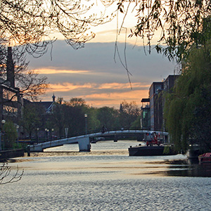 Scene in Amsterdam.