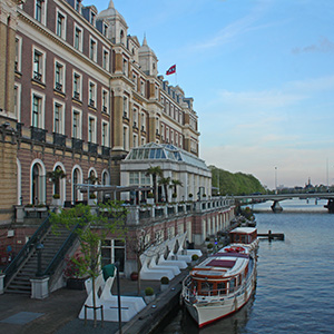 Scene in Amsterdam.