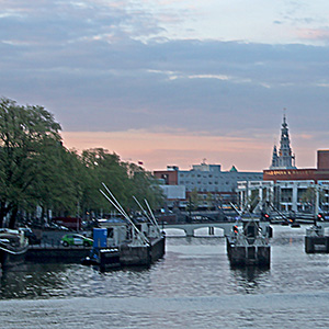 Scene in Amsterdam.