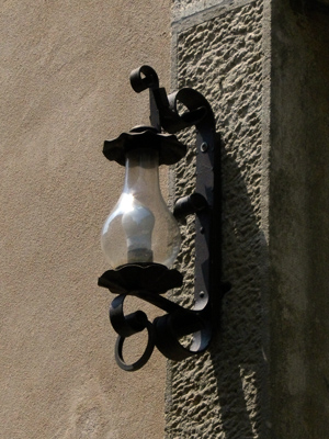 Lamp in San Marino.