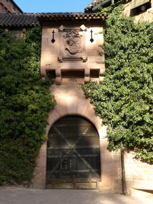 Haut-Koenigsbourg Castle in Alsace, France