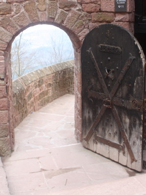 Haut-Koenigsbourg Castle in Alsace, France