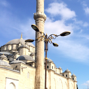 Lamps in Istanbul, Turkey.