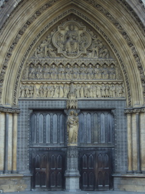 Westminster Abbey in London, England