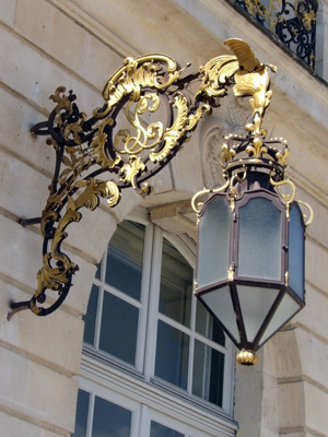 Lamp in Nancy, France.