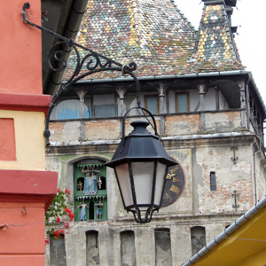 Lamp in Romania.