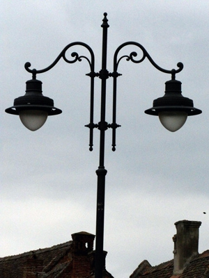 Lamp in Romania.