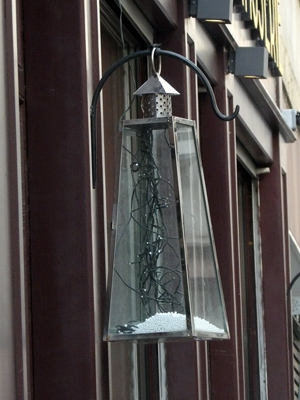 Lamp in Strasbourg, France.