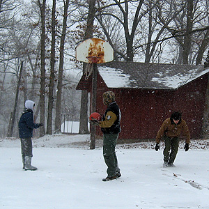Photograph from our 2010 December campout at Camp Cilca