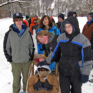 Photograph from our 2011 January campout at Camp Illinek