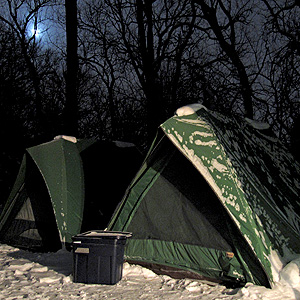Photograph from our 2011 January campout at Camp Illinek