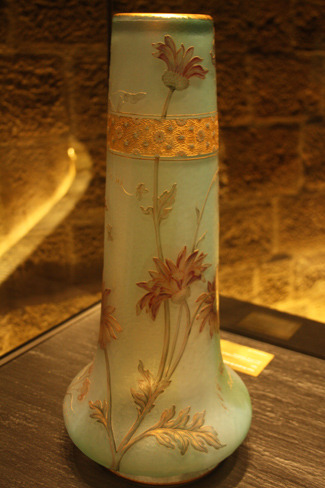 Wedding vase with flowers