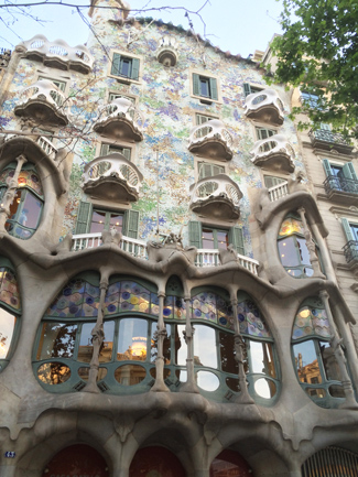 The bones of Casa Batllo