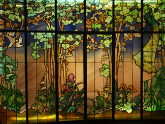 Jaques Gruber's Stained Glass Window Panel