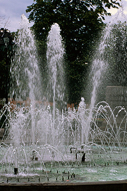 Vauquelin Fountain in Montreal