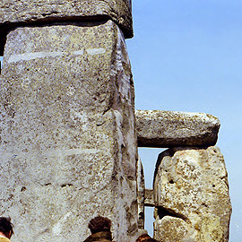 Stonehenge stone detail
